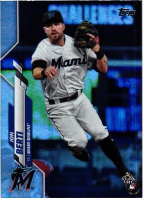 2020 Topps #693 Jon Berti Rainbow Foil