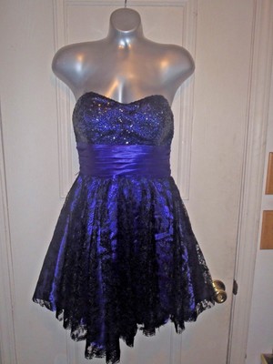 purple masquerade dress