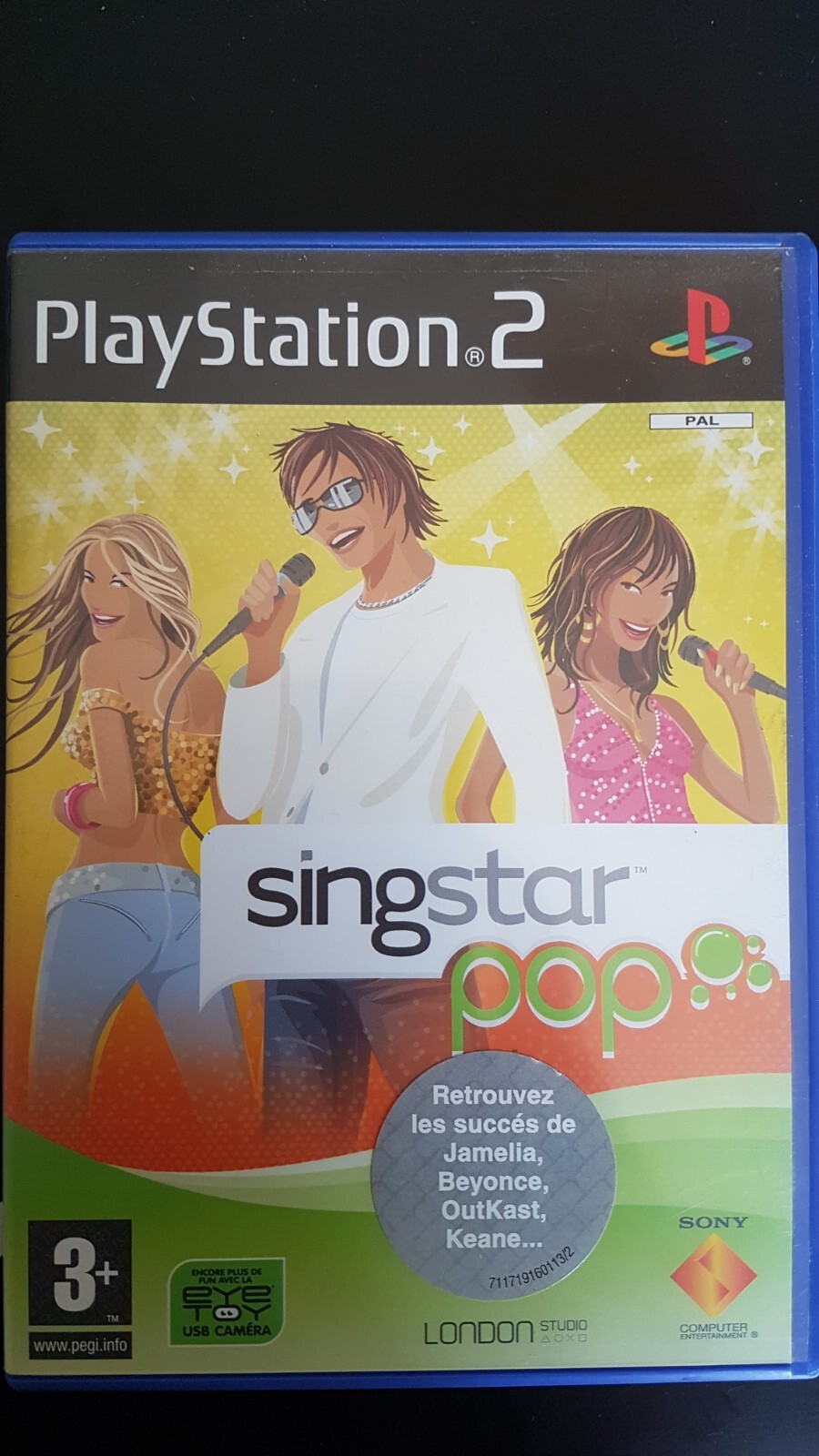 Jeu PS2 SingStar Pop Réf 3