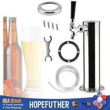Beer Dispenser Kit Draft Beer Kegerator Tower Stainless Steel Beer Dispenser USA