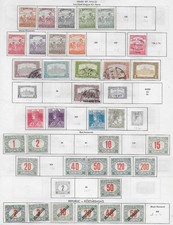 36 Hungary Stamps from Quality Old Antique Album 1916-1922