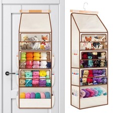 Over the Door Yarn Storage Organizer Large Capacity