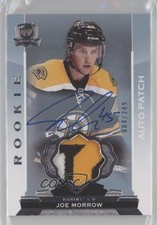 2014-15 Upper Deck The Cup Rookie 4/249 Joe Morrow #142 Patch Auto 0o5t