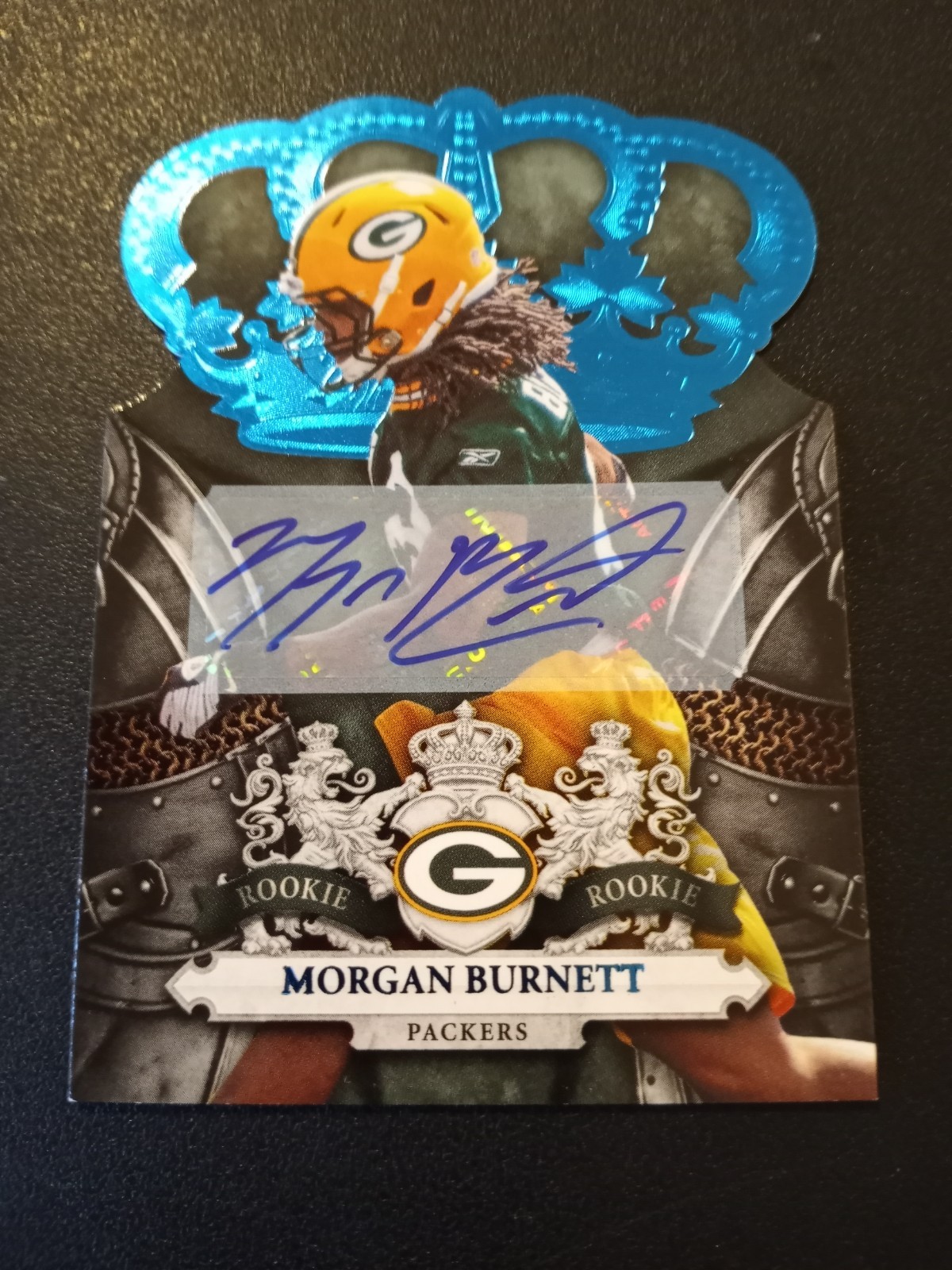 Morgan Burnett Panini Crown Royale #172 Autograph