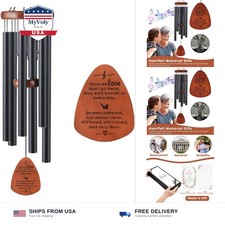 Memorial Wind Chimes for Outside, Sympathy Gift for Loss of Loved One Mom Dad...