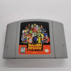Smash Remix v1.3.1 - Nintendo 64 (N64) Ready to play Mint condition