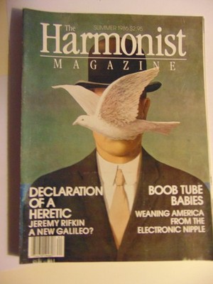 The HARMONIST MAGAZINE Summer 1986- BOOB TUBE BABIES