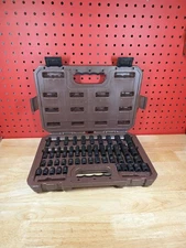 Matco Tools SAP486V 1/4" Drive 48-Piece SAE & MM Shallow & Deep Impact Sockets