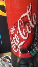 Coca-Cola Collectible Advertising Sign Lamp Red Bottle Design