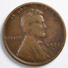 1922-D Lincoln Wheat Penny Cent Fine (F) Details