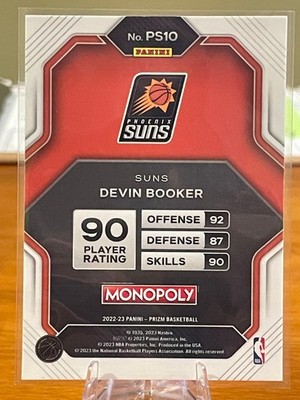 2022-23 Panini Monopoly Prizm Devin Booker-#PS10 Base. Phoenix