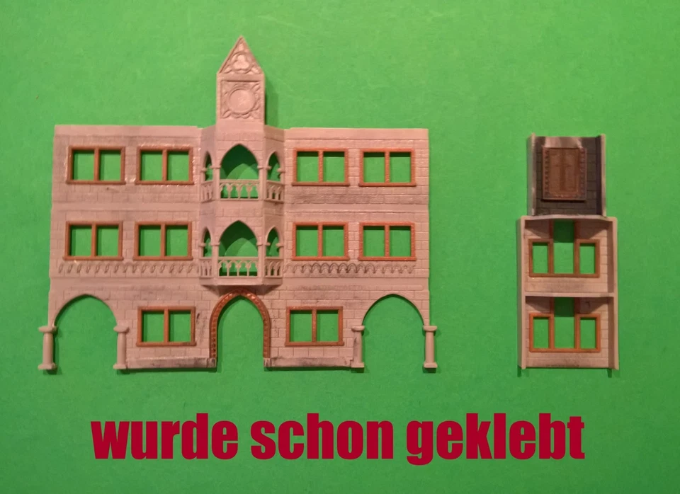 VOLLMER Spur N 7761 Großstadt-Rathaus (Vollständig) [benutzt]  mit OVP - Bild 4 von 4
