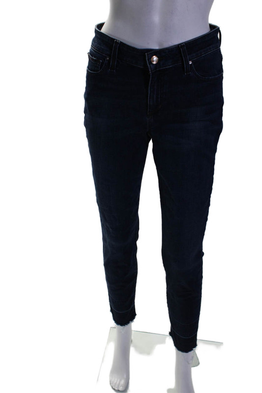 Joes Womens Blue Medium Wash The Icon Mid Rise Skinny Ankle Jeans Size 29