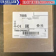 New For 700S-CF620EJC Safety Relay Standard Contact 24VDC 3NO 1NC US Free Tax