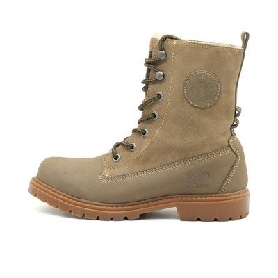Dockers by Gerli Damen Winterstiefel Stiefel beige Boots Schnürstiefel EU 39