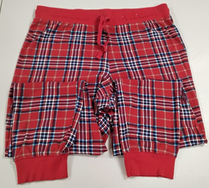 WONDERSHOP AT TARGET Men's Lightweight Sleep/Lounge Pants-Red Plaid-Size Large