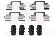 Zubehörsatz Scheibenbremsbelag NK 7947043 für VW AMAROK 2HA 2HB S1B S6B S7A S7B