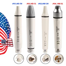 Dental Ultrasonic Piezo Scaler Handpiece NO-LED/LED Fit EMS/WOODPECKER ZX