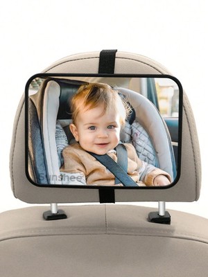 Bruchsicherer Baby Autospiegel nach hinten gerichtet Kleinkind breiter klarer Blickspiegel - UK