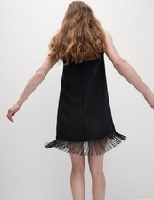 Marks & Spencer Womens Black Mini Shift Dress - M&S