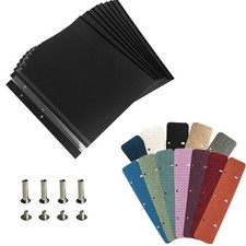 Black Refill Pages, 20 Sheets, 11x10.6, Self Adhesive Photo Album Scrapbook