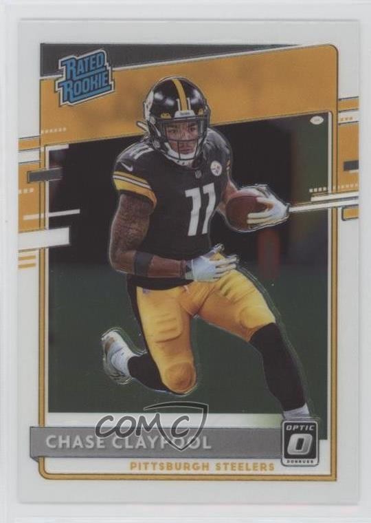 2020 Panini Donruss Optic Rated Rookies Chase Claypool #177 2f4