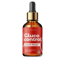 Gluco Control Blood Support Drops Advanced Vitamin Supplement 2 fl oz 