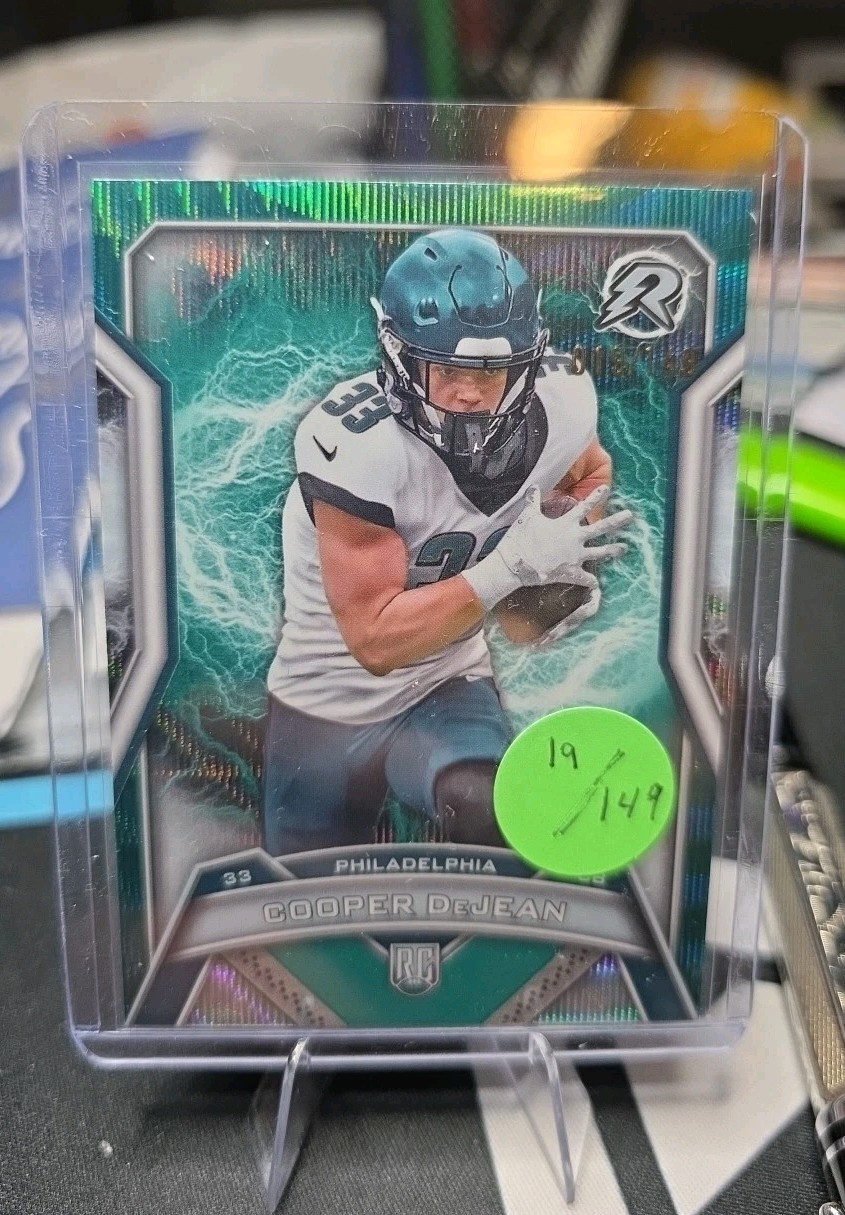 2024 Topps Resurgence  Rookies Cooper DeJean #179 Aqua Surge Refractor /249 (RC)