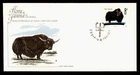 DR WHO 1981 CHINA PRC FDC ANIMAL YAK FLEETWOOD CACHET R66666