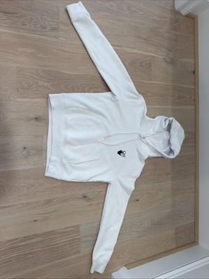 Off-White c/o Virgil Abloh White Arrow Logo Hoodie Size S Authentic