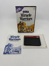 Miracle Warriors: Seal of the Dark Lord (Sega Master System, 1988) **Complete**