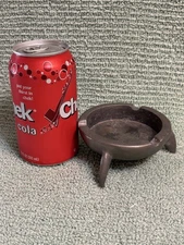 VTG ASHTRAY 50’S RETRO 🚀 ATOMIC AGE COOL CAST ALUMINUM