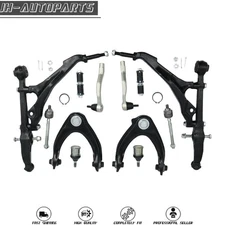 12 Suspension Kit Front Control Arm Ball Joint Tie Rod for 1996-2000 Honda Civic