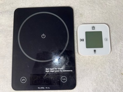 IKEA GERNOMSNITT Digital Kitchen Scale & KLOKIS colored Timer/Watch/Alarm/Thermo
