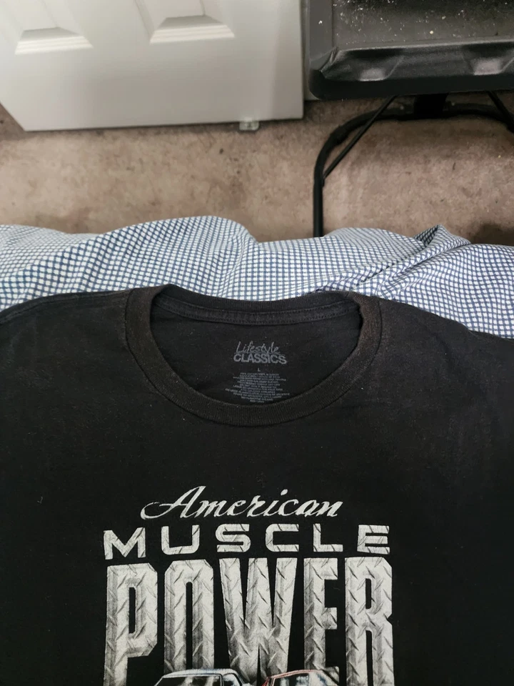Camiseta American Muscle Power para hombre talla grande Foto 3 de 4