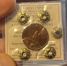 V.E. III 5 centesimi 1938 IMPERO XVI Roma 1° Tipo 1936-39 - GIG.286 - FDC Rosso