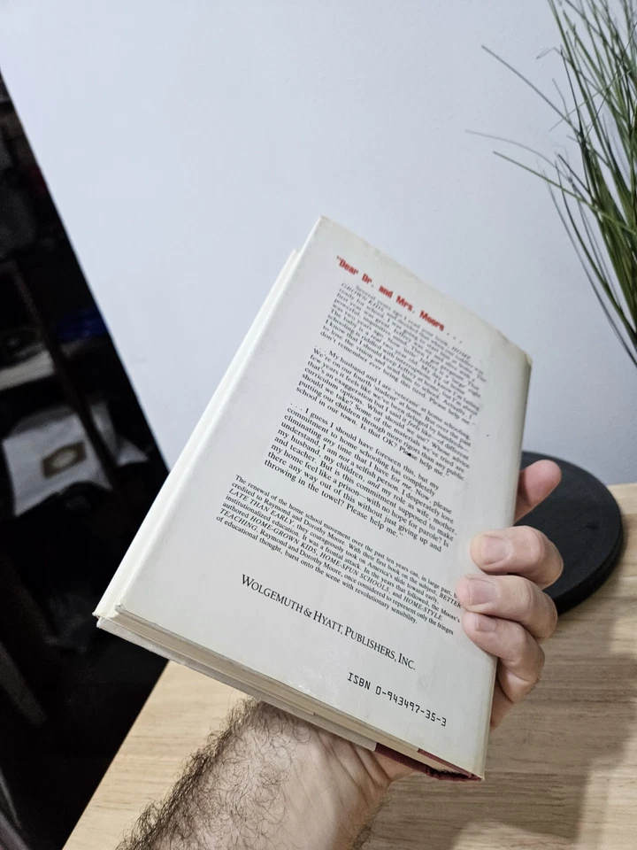 HOME SCHOOL BURNOUT: WHAT IT IS. WHAT CAUSES IT. AND HOW By Raymond S. Moore  - Image 4 of 4