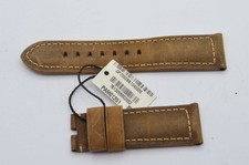 OFFICINE PANERAI LEDER ARMBAND 24MM FÜR DORNSCHLIESSE 22MM NEU 24-22 BRAUN 3
