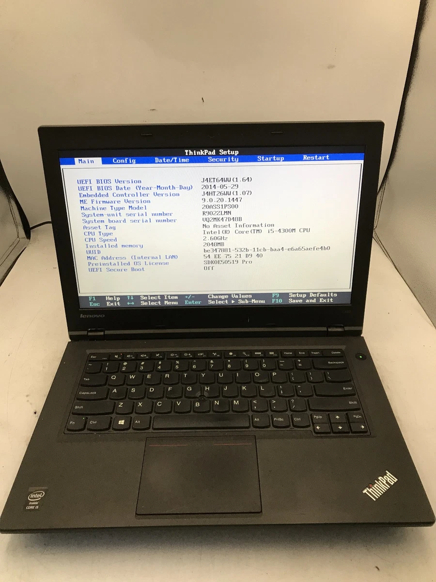 Lenovo Thinkpad L440 PC Laptops & Netbooks for Sale - Shop New