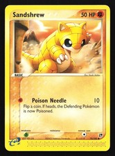 Sandshrew 75/100 Sandstorm Common Pokemon Card on eBay