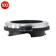 NIK.S-L/M Lens Adapter Lens Mount Adapter for Nikon S Mount Lens to for Leica M