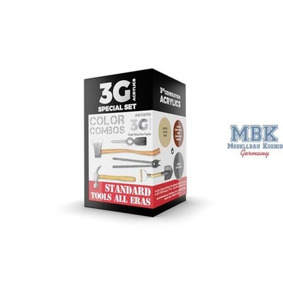 AK Interactive S.L. AK-11670 STANDARD TOOLS ALL ERAS (3rd Generation)