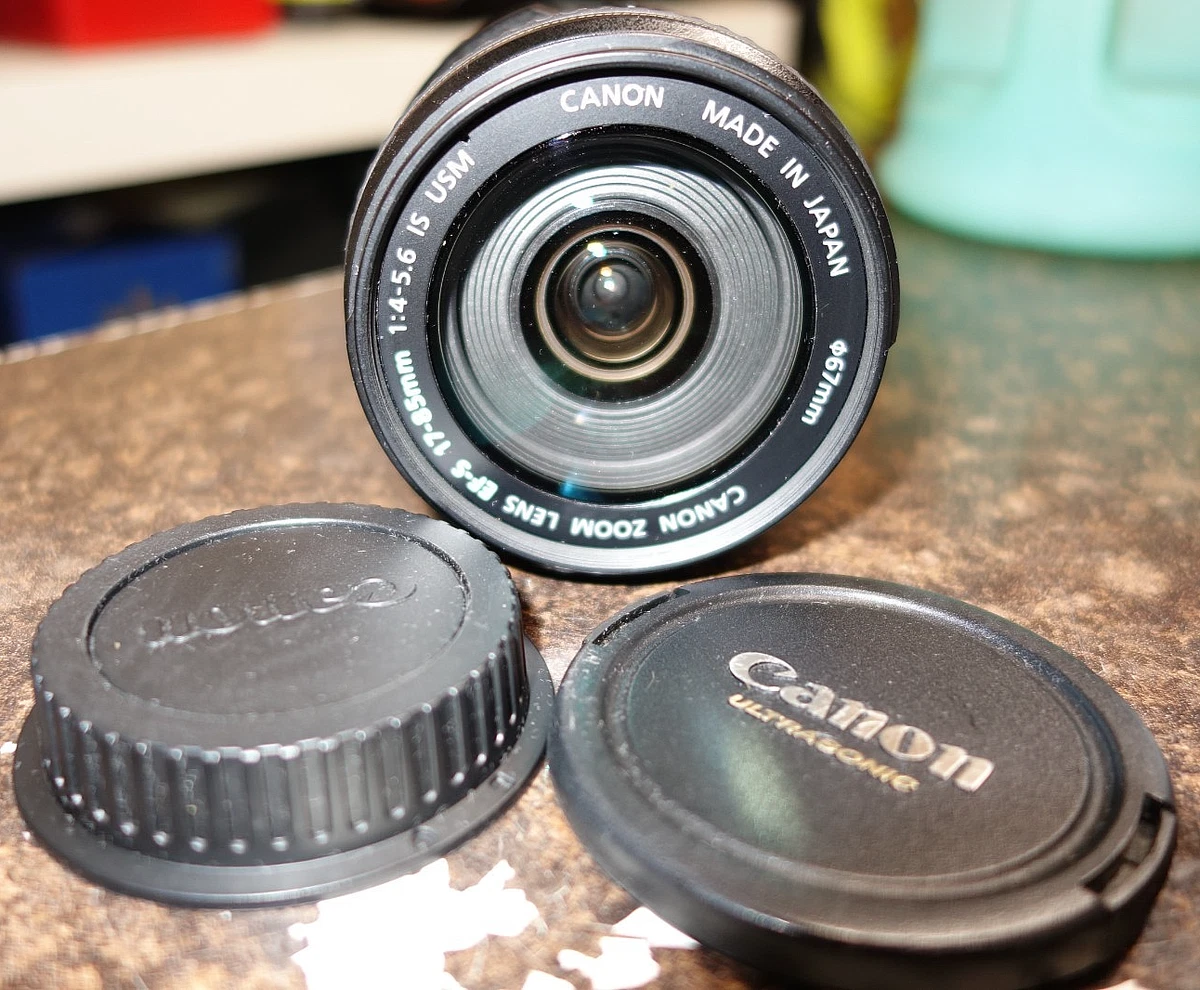 Canon EF-S 17-85mm Focal Image Stabilization Camera Lenses for