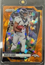 2024 Panini Prizm #88 Marvin Mims Orange Ice