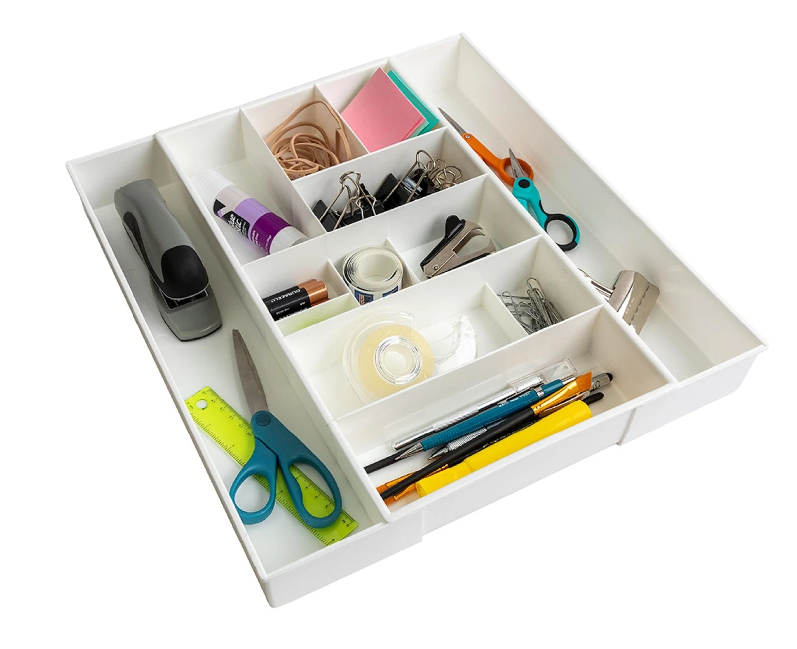 Expandable Junk Drawer Desk Organizer Storage Tray - Picture 1 of 5