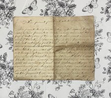 1860 LETTER BY A POLITICAL OR PRESIDENTIAL CANDIDATE? ADDRESSING SLAVERY & SOUTH