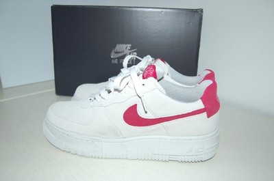 Nike Sportswear AF1 PIXEL - Sneaker low - summit white/mystic hibiscus