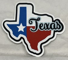 Texas State Title Die Cut Embellishment Scrapbook