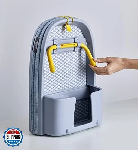 Joseph Joseph Pocket Folding Tabletop Ironing Board with Iron Holder and wall - Image 4 of 4
