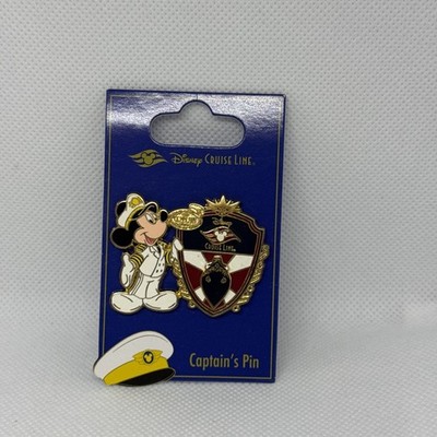 Disney Cruise Line Pin Captains Choice Captain Mickey Mouse Captain Pin